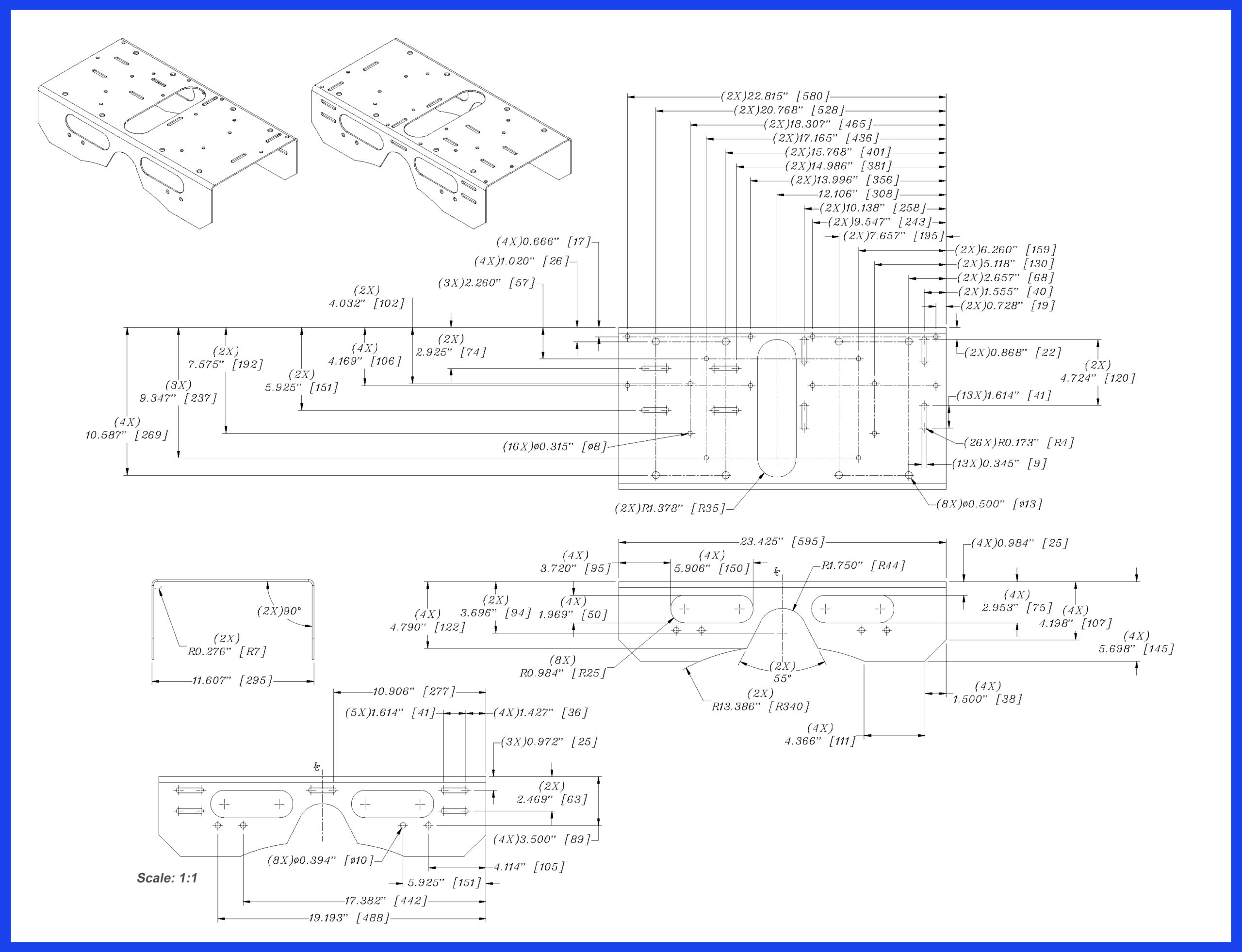 60000-T 60 Gallon Steel ASME Air Receiver - Image 3