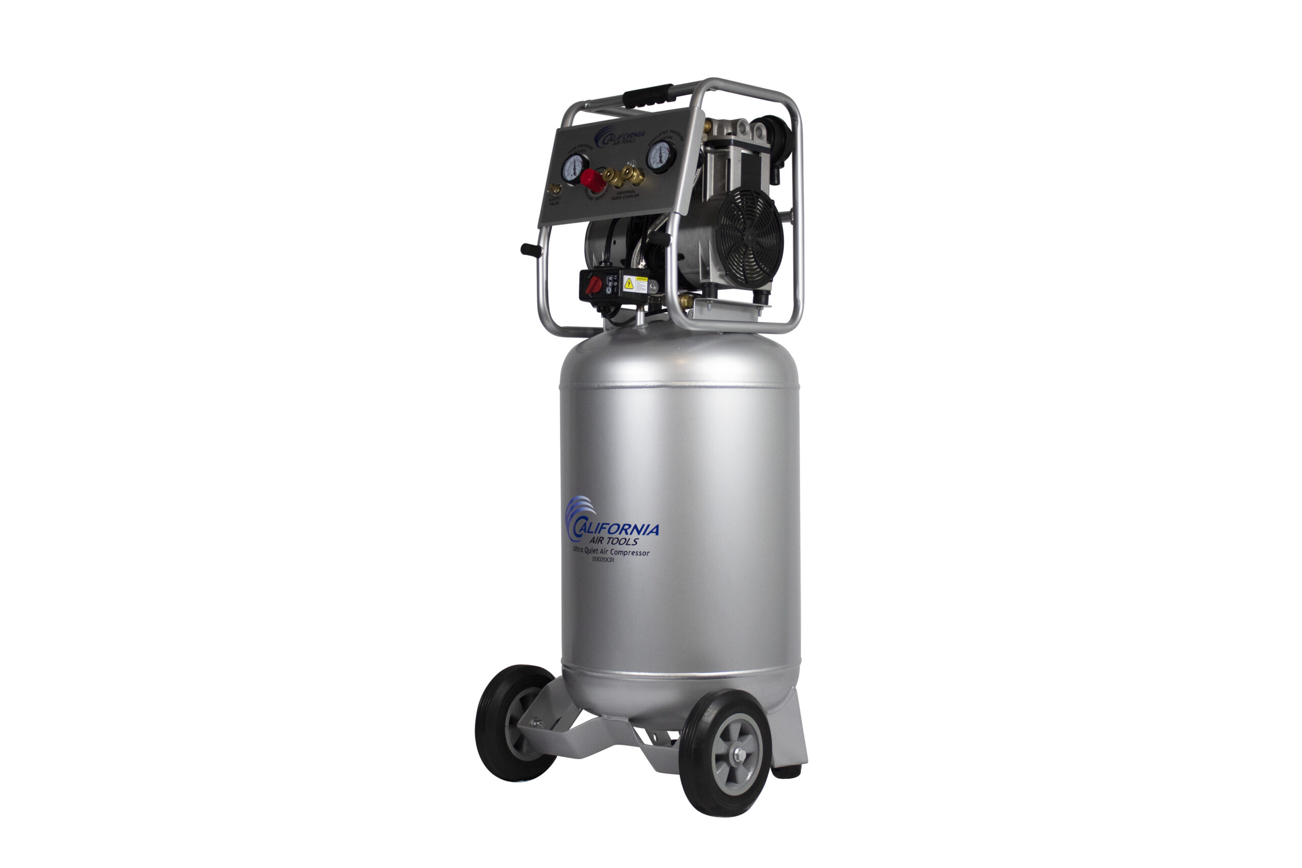 CALIFORNIA AIR TOOLS 20020CR Ultra Quiet & Oil-Free CONTINUOUS RUN (100% Duty Cycle) 2.0 Hp 20 Gallon Air Compressor - Image 2