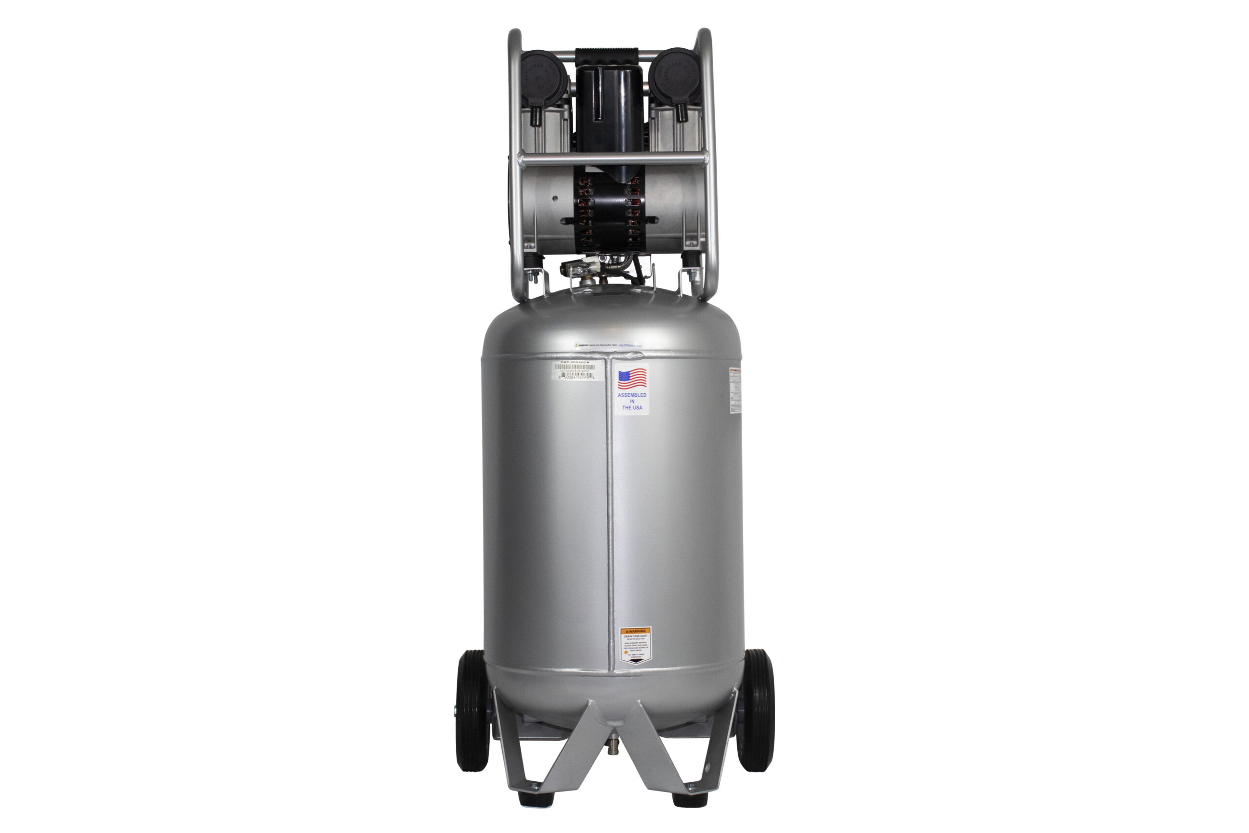CALIFORNIA AIR TOOLS 20020CR Ultra Quiet & Oil-Free CONTINUOUS RUN (100% Duty Cycle) 2.0 Hp 20 Gallon Air Compressor - Image 13