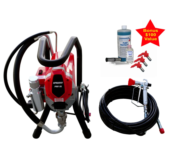 SPRAYIT PRO 21 Electric Professional Airless Paint Sprayer