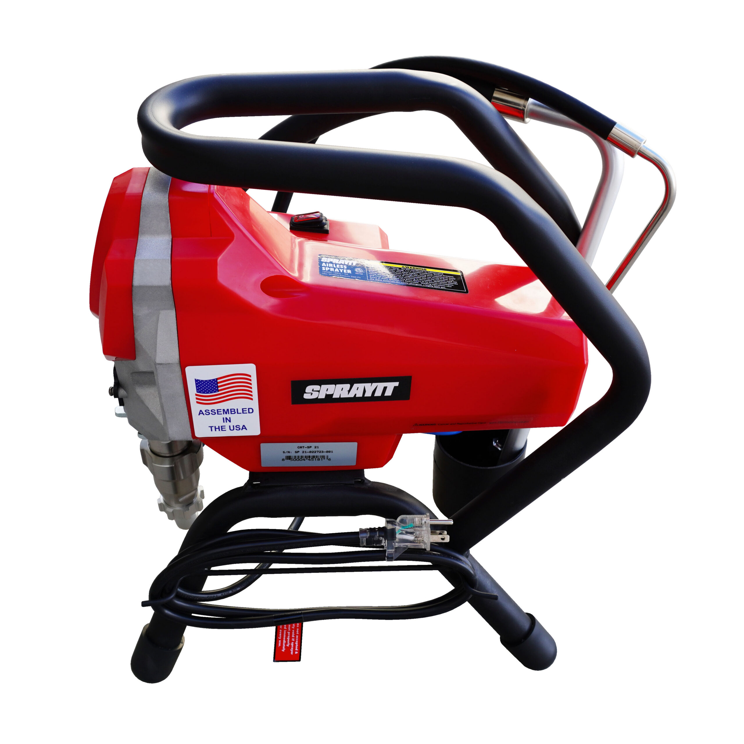 SPRAYIT PRO 21 Electric Professional Airless Paint Sprayer - Image 10